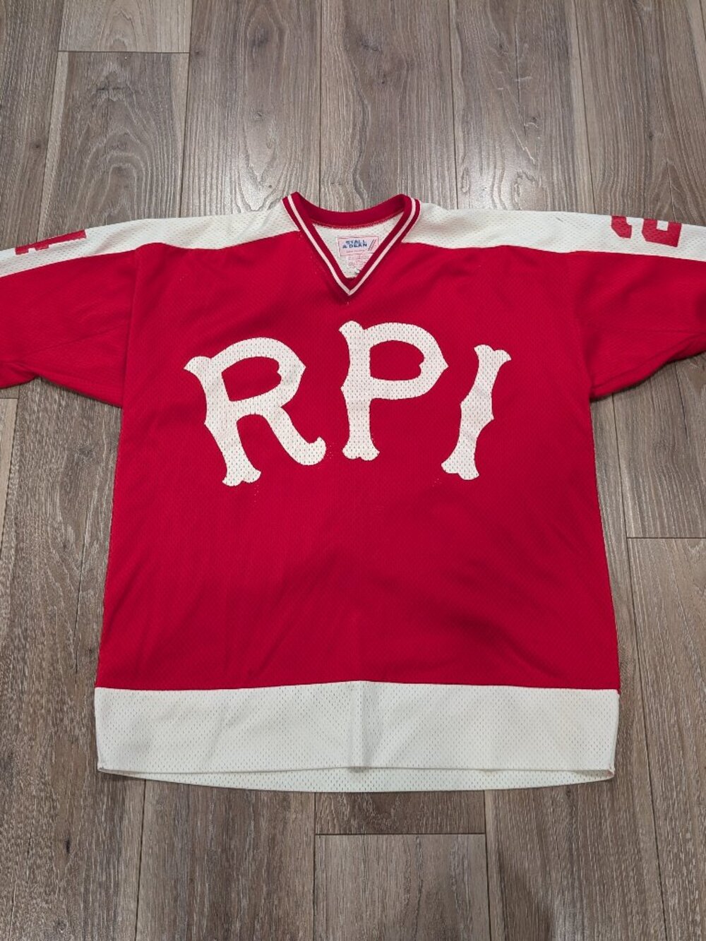 RPI College Hockey Jersey Stall & Dean